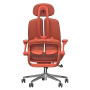 Кресло SitUp KWIN Red Chrome (ткань Red/Red)