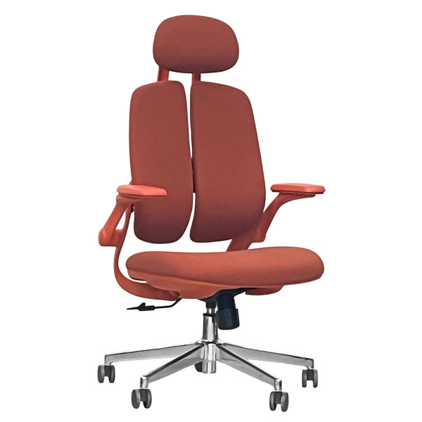 Кресло SitUp KWIN Red Chrome (ткань Red/Red)