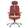 Кресло SitUp KWIN Red Chrome (ткань Red/Red)