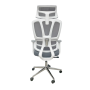 Кресло SitUp PALMA White Chrome (сетка Grey/Grey)