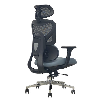 Кресло <!--noindex--><span data-nosnippet>SitUp</span><!--/noindex--> AEROFLEX Chrome /Blue