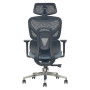 Кресло SitUp AEROFLEX Chrome (Black/Blue)
