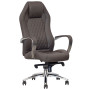 Кресло SitUp APOLLO Chrome (экокожа Dark Brown/Dark Brown)