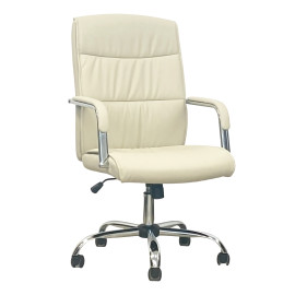 Кресло SitUp BRYAN Chrome (экокожа Beige)