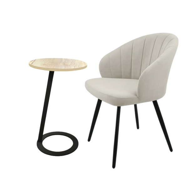 Комплект мебели столик ПГ-58 и стул "Камино" лофт