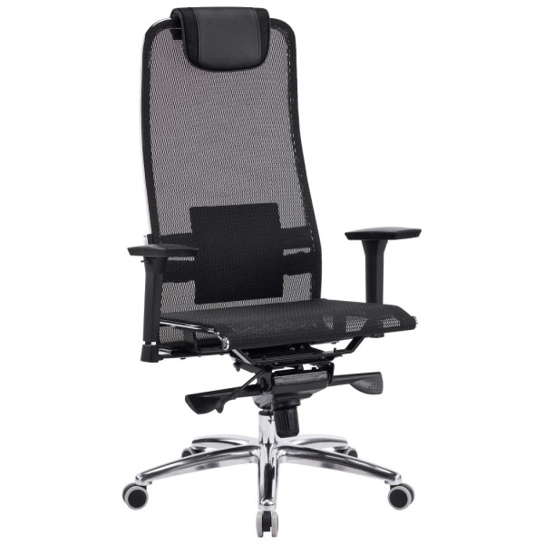 Кресло Everprof Deco Chrome Lux black
