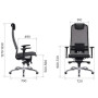 Кресло Everprof Deco Chrome Lux black
