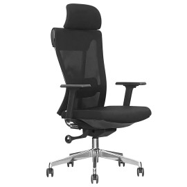 Кресло SitUp DEFENDER Chrome (сетка Black/Black) 