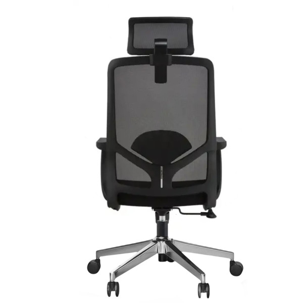 Кресло SitUp DONAT black Chrome (сетка Black/Black)