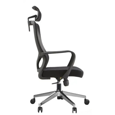 Кресло <!--noindex--><span data-nosnippet>SitUp</span><!--/noindex--> DONAT black Chrome  /