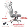 Кресло SitUp FIONA A PL grey (Grey/Grey)