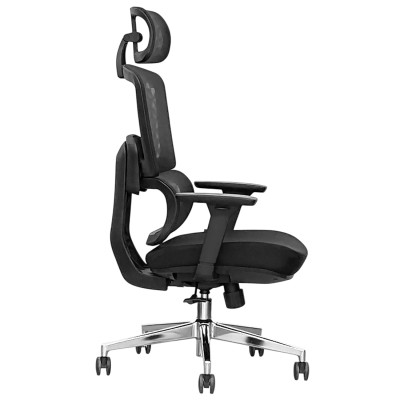 Кресло SitUp GARFILD Chrome (сетка Black/ткань Black)