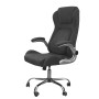 Кресло SitUp HUGO Chrome (ткань Dark Grey)