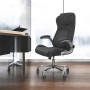 Кресло SitUp HUGO Chrome (ткань Dark Grey)