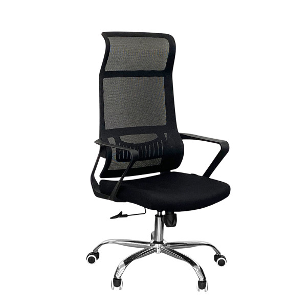 Кресло SitUp JET Chrome (сетка Black/Black)