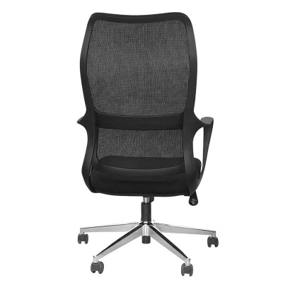 Кресло SitUp LATI-H Black Chrome (сетка Black/Black)