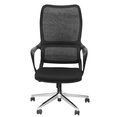 Кресло SitUp LATI-H Black Chrome (сетка Black/Black)