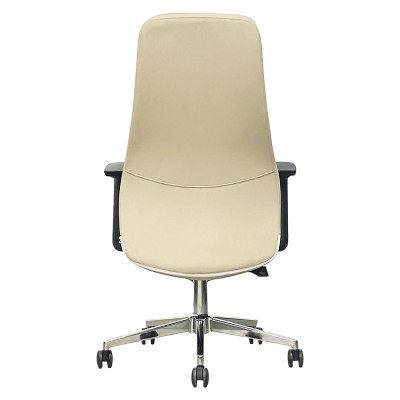 Кресло <!--noindex--><span data-nosnippet>SitUp</span><!--/noindex--> LEORA Chrome PU beige