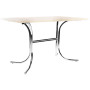 Стол нераздвижной SitUp Liora Chrome