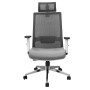Кресло SitUp MADRID Chrome (сетка Gray/ткань Gray)