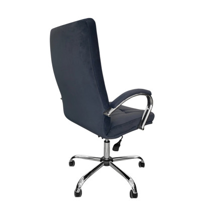 Кресло <!--noindex--><span data-nosnippet>SitUp</span><!--/noindex--> MANAGER Chrome  серый