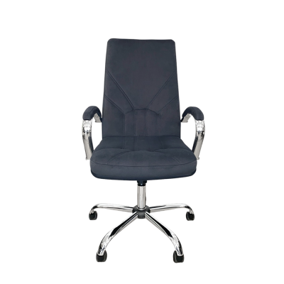 Кресло <!--noindex--><span data-nosnippet>SitUp</span><!--/noindex--> MANAGER Chrome  серый