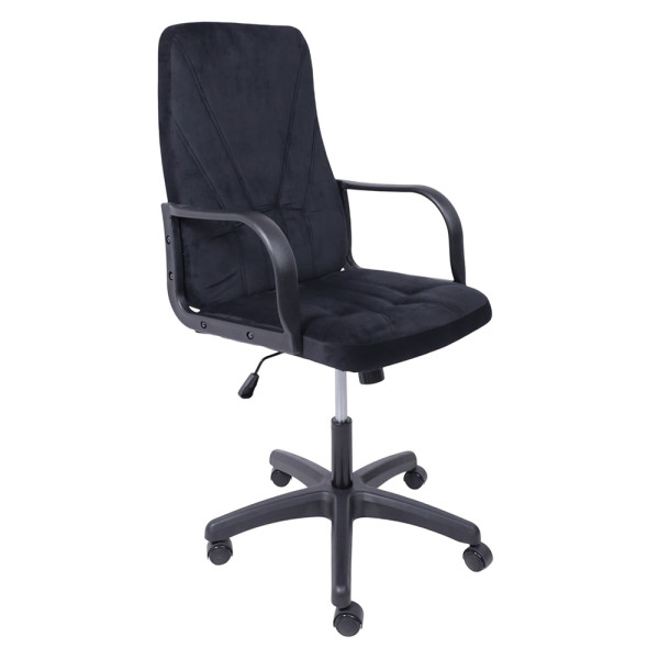 Кресло SitUp MANAGER PL (ткань велюр, черный)