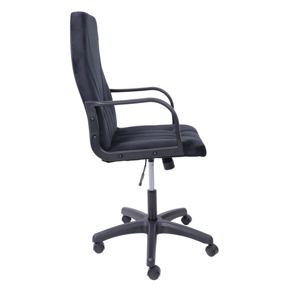 Кресло SitUp MANAGER PL (ткань велюр, черный)