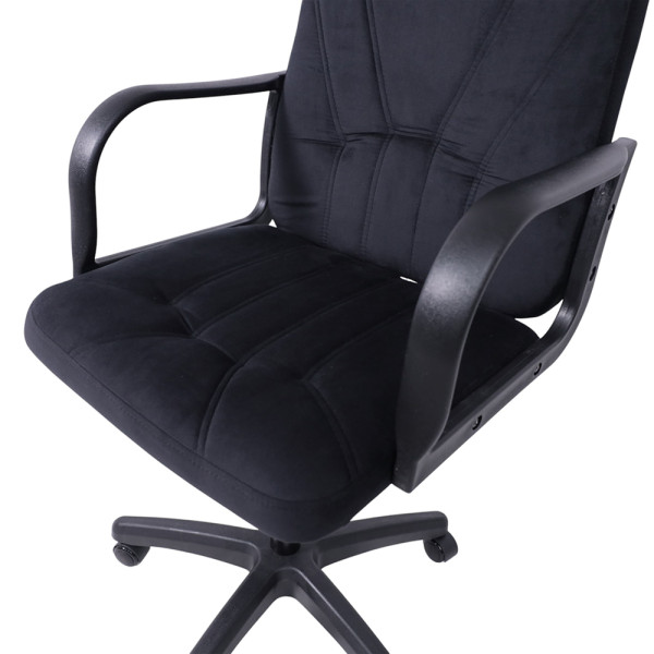 Кресло SitUp MANAGER PL (ткань велюр, черный)