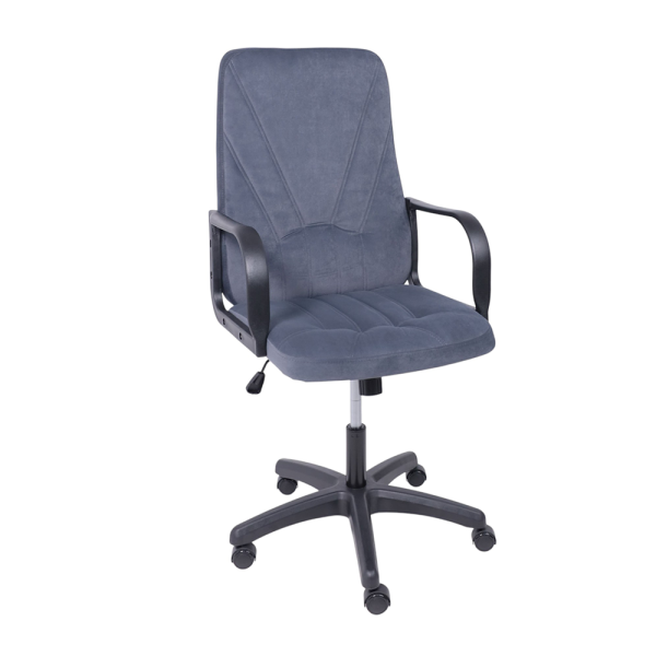 Кресло SitUp MANAGER PL (ткань велюр, серый)