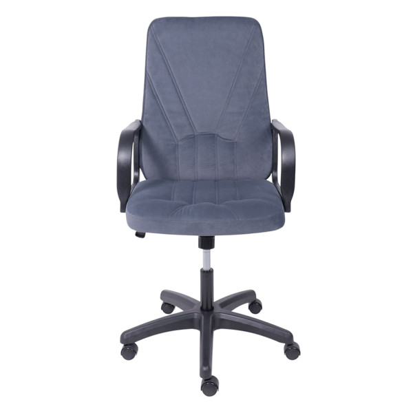 Кресло SitUp MANAGER PL (ткань велюр, серый)