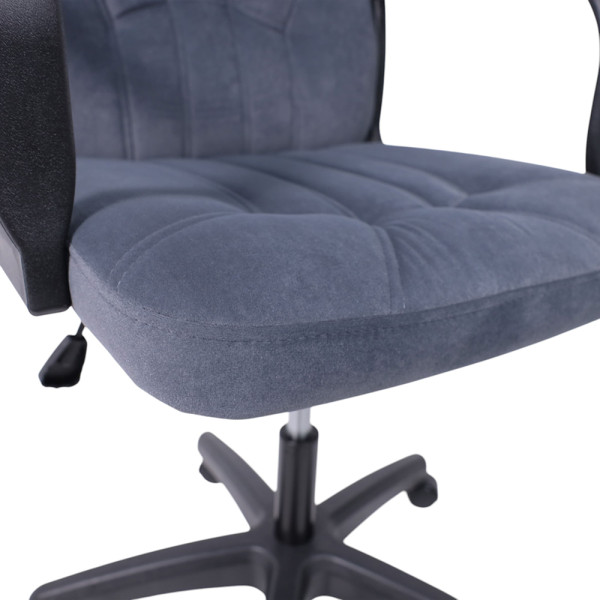 Кресло SitUp MANAGER PL (ткань велюр, серый)