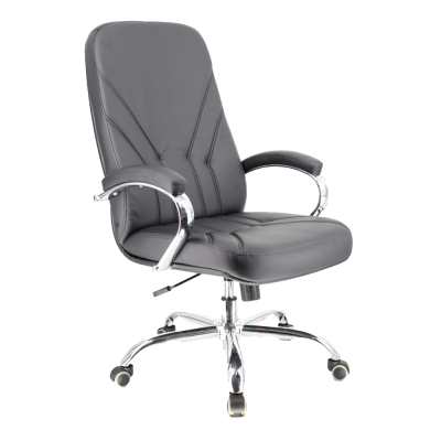 Кресло <!--noindex--><span data-nosnippet>SitUp</span><!--/noindex--> MANAGER Chrome  черная