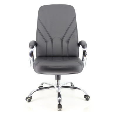 Кресло <!--noindex--><span data-nosnippet>SitUp</span><!--/noindex--> MANAGER Chrome  черная