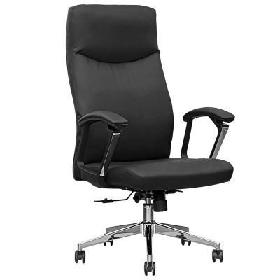 Кресло <!--noindex--><span data-nosnippet>SitUp</span><!--/noindex--> MARGUS black Chrome