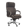 Кресло SitUp MARSEL Alum PU dark brown