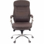 Кресло SitUp MIDO Chrome (экокожа Dark Brown)