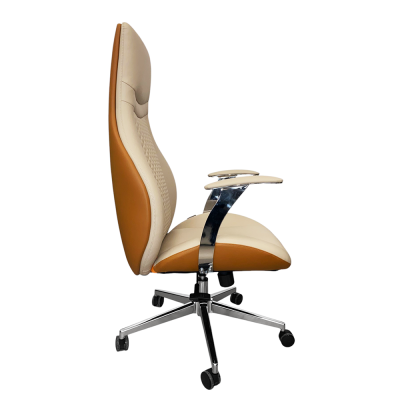 Кресло <!--noindex--><span data-nosnippet>SitUp</span><!--/noindex--> MOLLY white rice Chrome