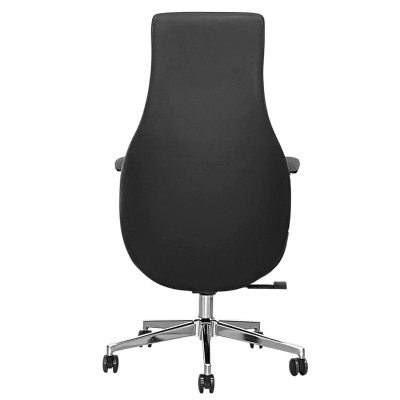 Кресло SitUp MOLLY black Chrome (экокожа)