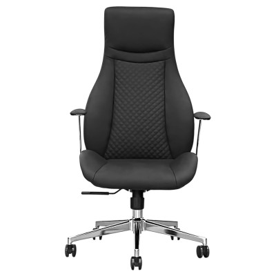 Кресло SitUp MOLLY black Chrome (экокожа)