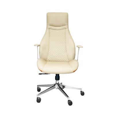 Кресло <!--noindex--><span data-nosnippet>SitUp</span><!--/noindex--> MOLLY white rice Chrome