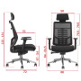 Кресло SitUp MONTANA PL black (Black/Black)