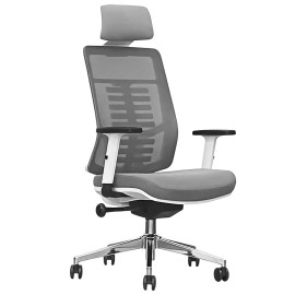 Кресло SitUp MONTANA Chrome (Grey/Grey)