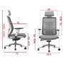 Кресло SitUp MONTANA Chrome (Grey/Grey)
