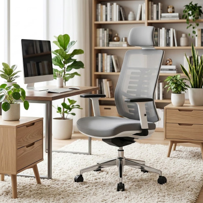 Кресло SitUp MONTANA Chrome (Grey/Grey)