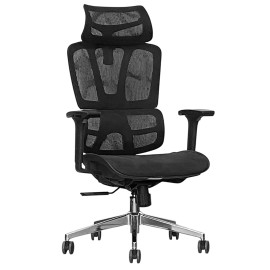 Кресло SitUp PALMA Black Chrome (сетка Black/Black)