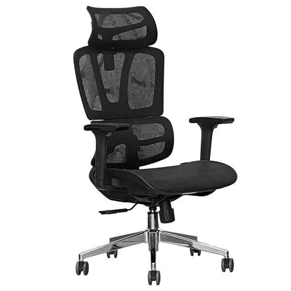 Кресло SitUp PALMA Black Chrome (сетка Black/Black)