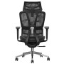 Кресло SitUp PALMA Black Chrome (сетка Black/Black)