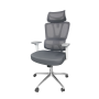 Кресло SitUp PALMA White Chrome (сетка Grey/Grey)