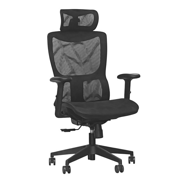 Кресло SitUp PHANTOM Black PL (сетка Black/ Black)